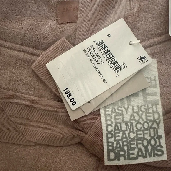 Barefoot Dreams CozyChic Ultra Lite Lounge Set – Medium – Pink Teaberry NWT - Picture 7 of 7